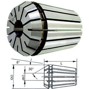 1560GZ - DIN 6499-B/ISO 15488 ER/ESX COLLETS FOR CHUCKS, WIDE OPENING - Prod. SCU